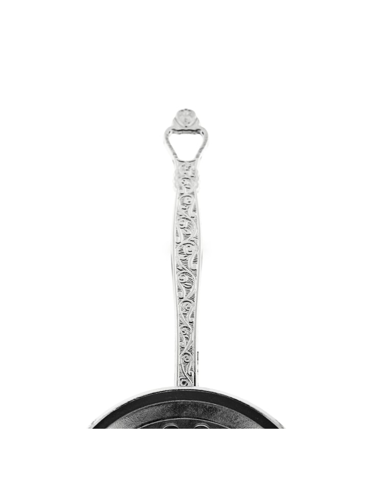 Almina Traditionelle Kaffeekanne  Türkischer Kaffee in Silber günstig kaufen