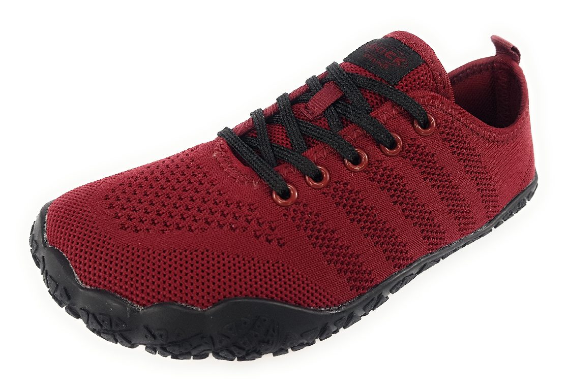Rock Spring Barfußschuh Stella Rot burgundy