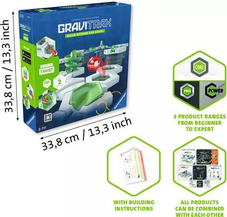 Ravensburger GraviTrax Action-Set Twist 50 year blue triangle