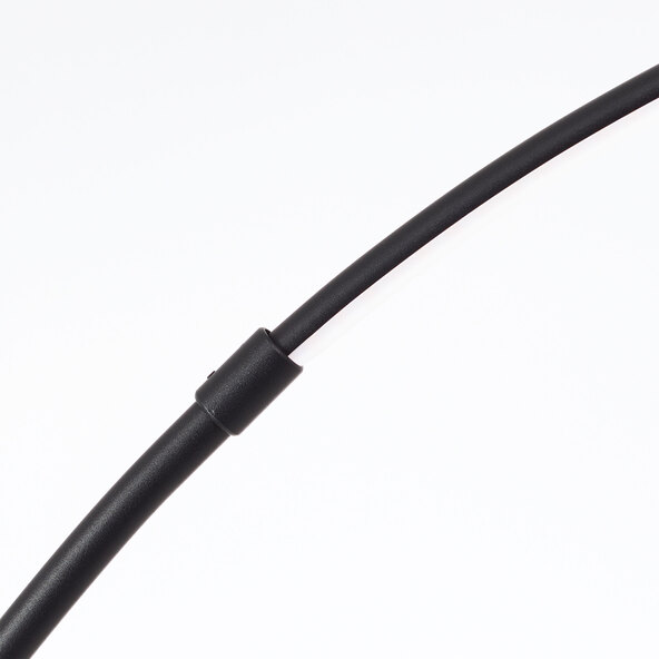 LED-Bogenleuchte Bow, schwarz