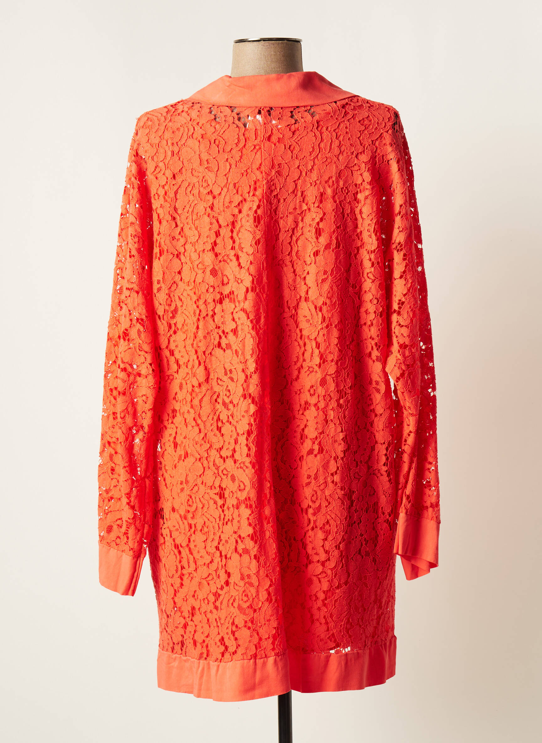 Piment Rouge Tuniquemanchelongue Femme couleur orange