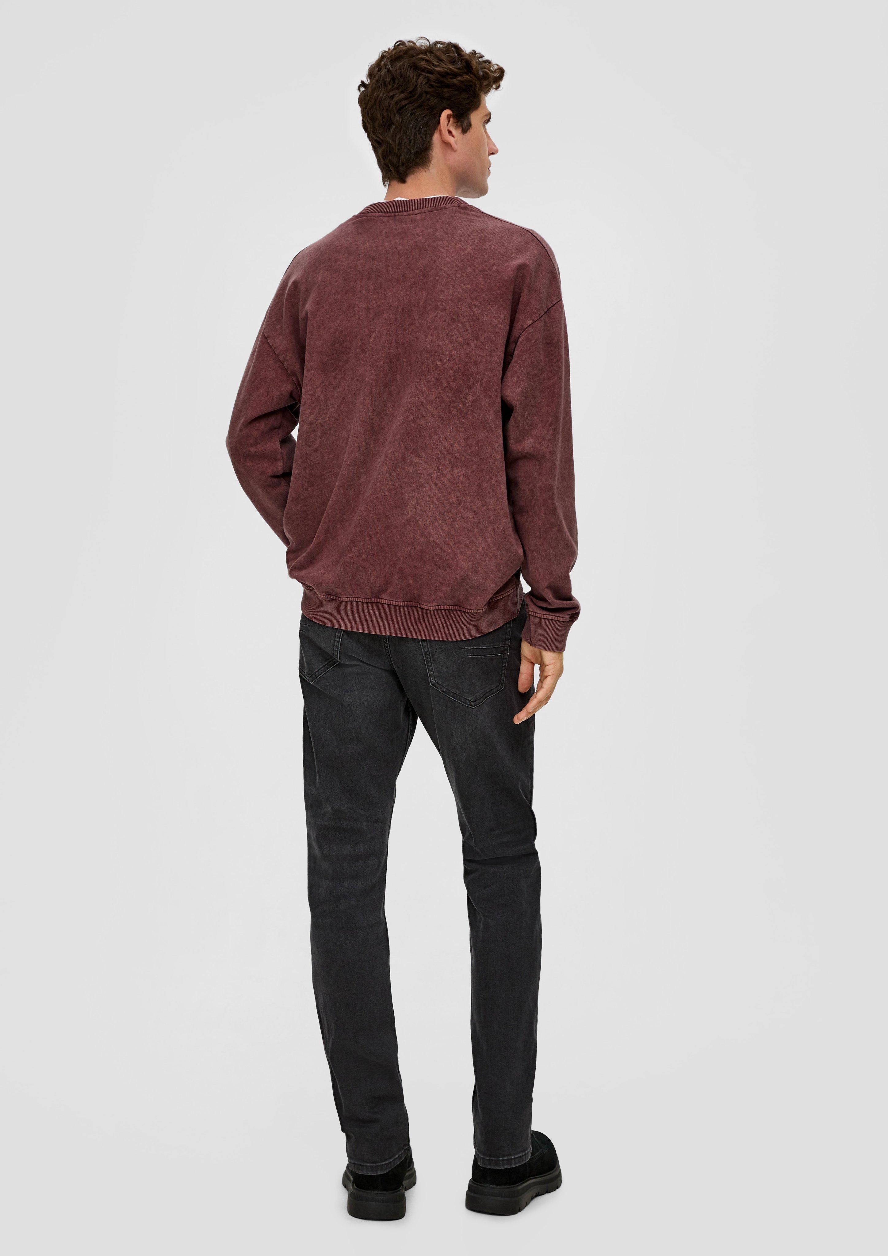 Gewaschenes Sweatshirt mit Grafik-Print  2135758-4960