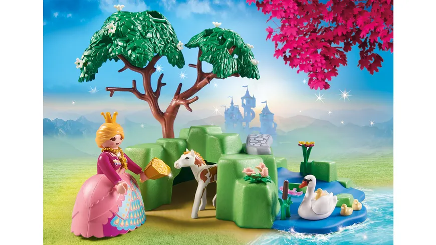 PLAYMOBIL 70961 - Princess - Prinzessinnen-Picknick mit Fohlen