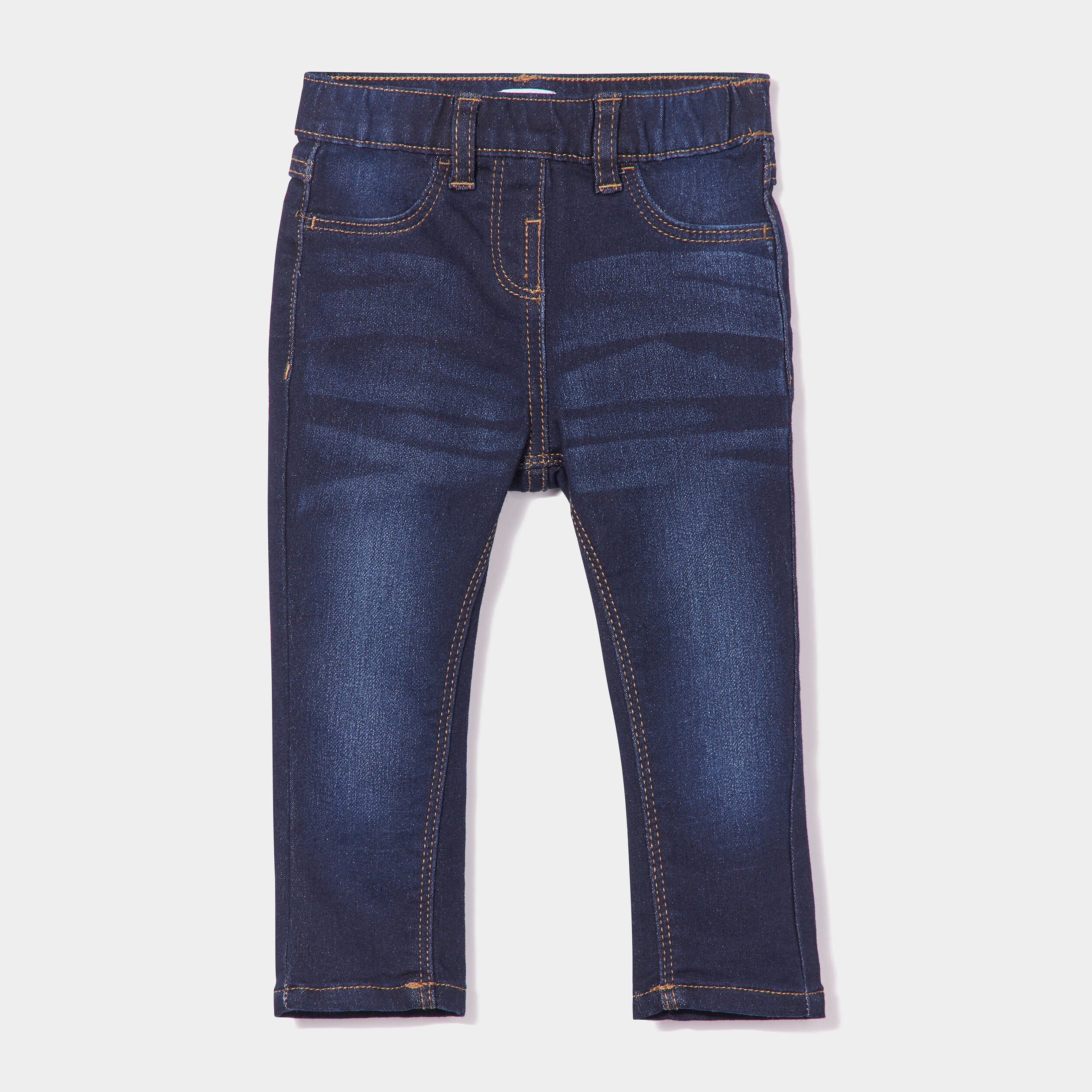 Jegging droit denim brut bébé fille | La Halle