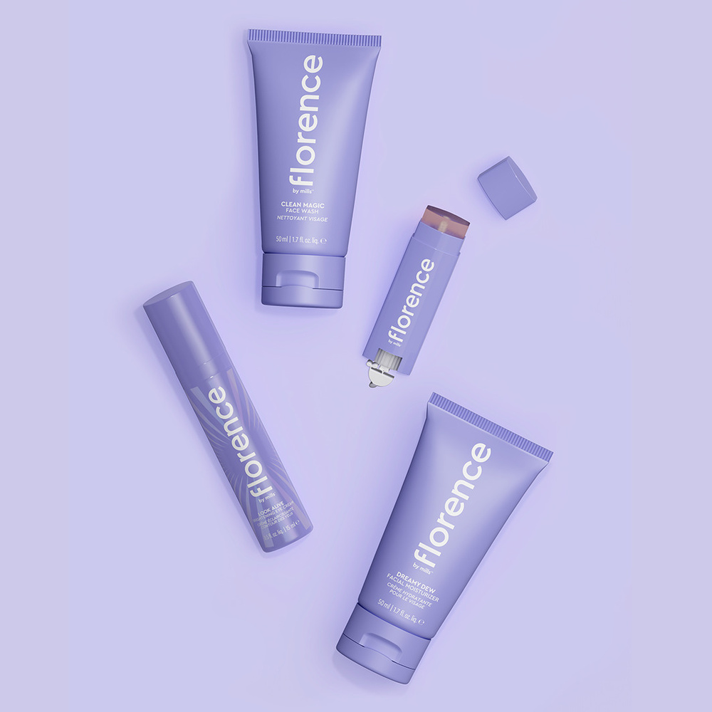 florence by mills HAPPY DAYS SKINCARE SET COFFRET ROUTINE VISAGE