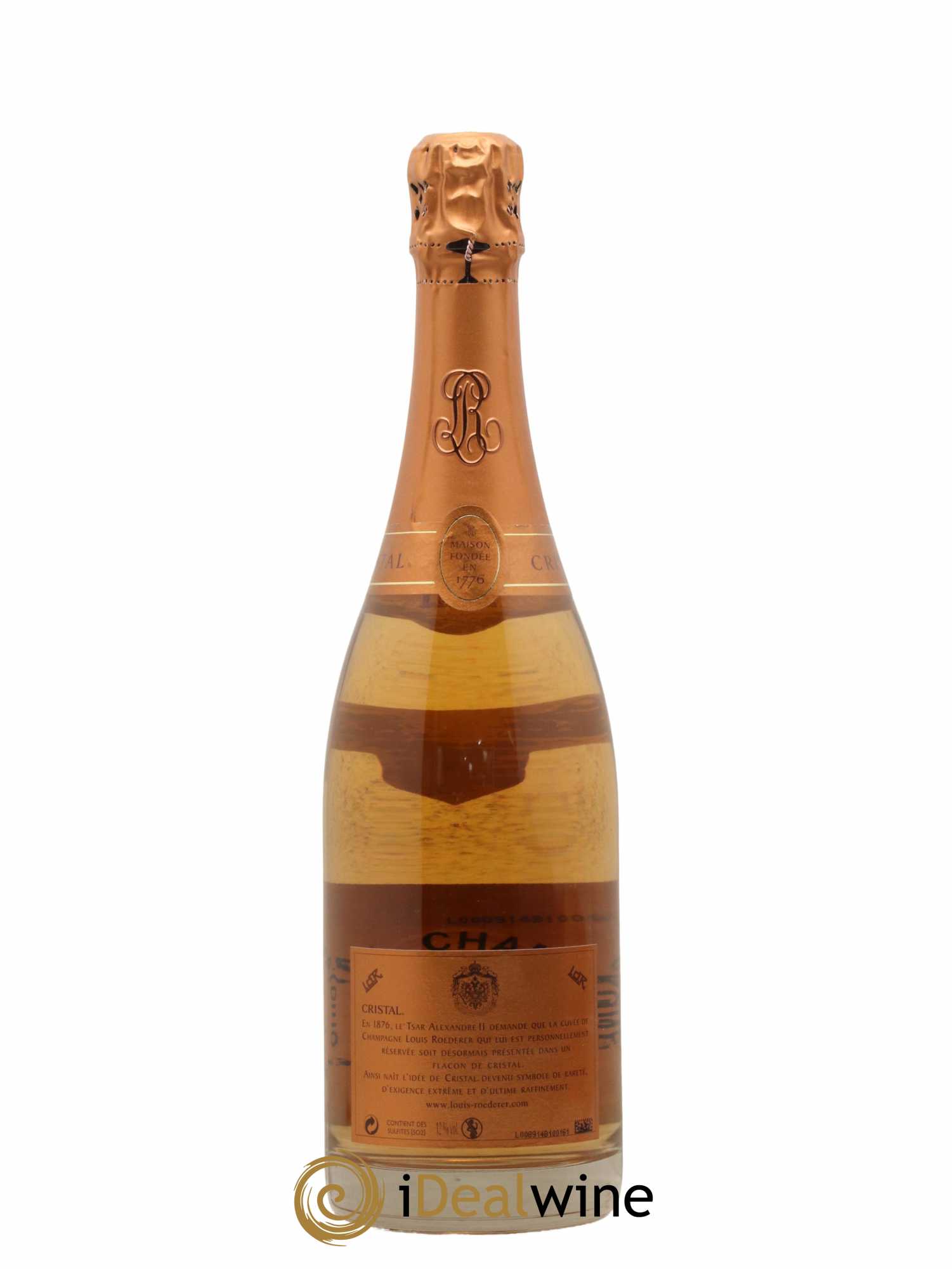 Cristal Louis Roederer  2004 - Lot de 1 Bouteille