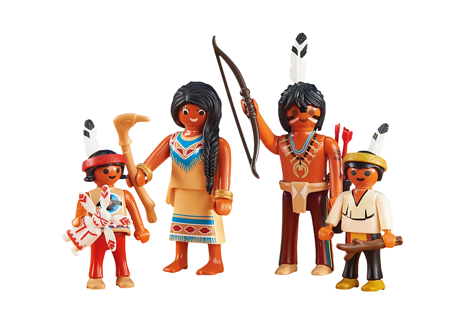 Indianerfamilie