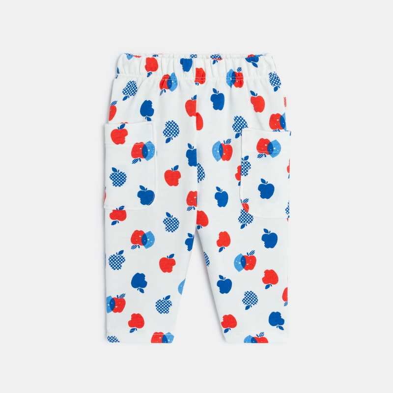 Jogging bébé garçon à motifs fruités beige Catimini