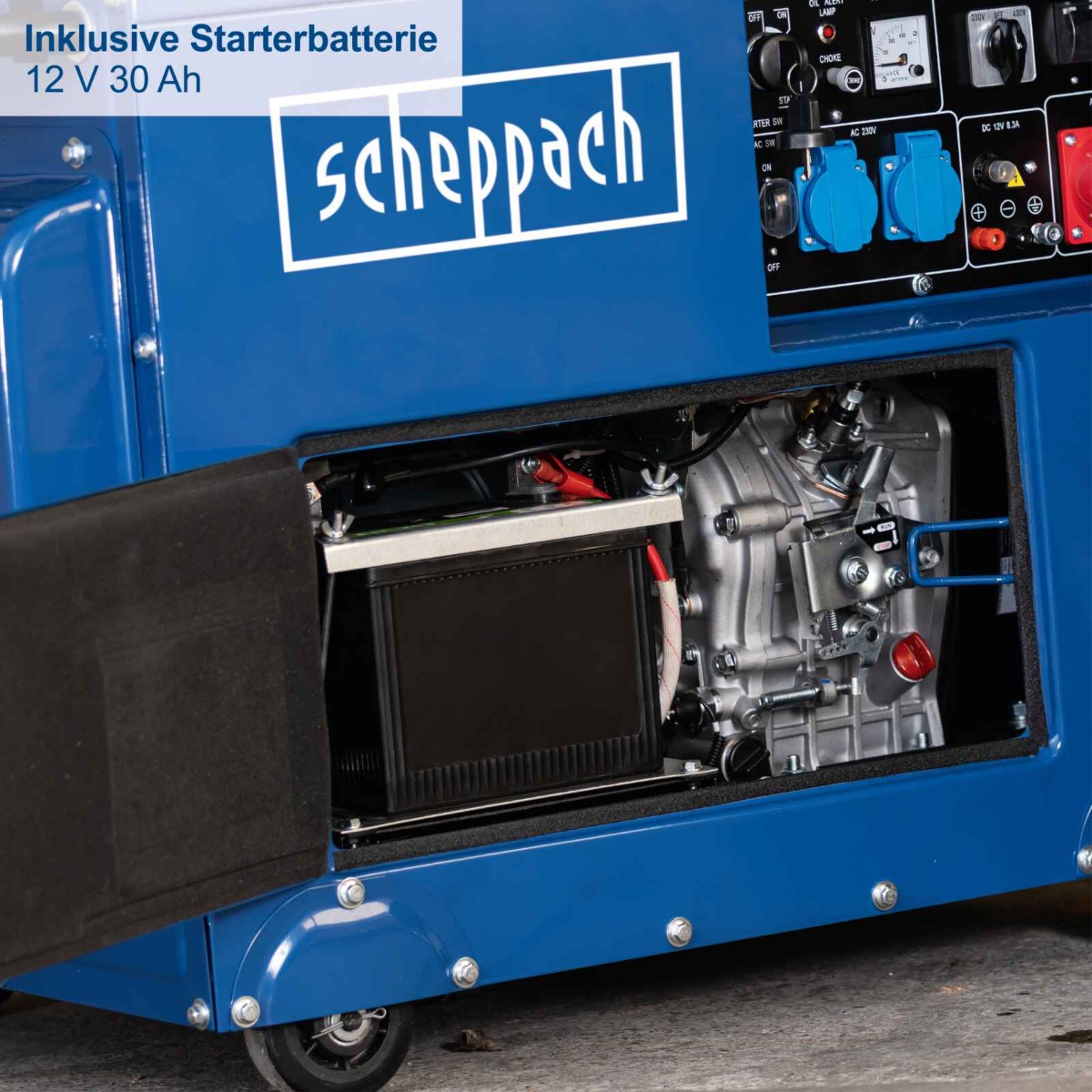 Generator wysokoprężny Scheppach 5906222903 SG5200D