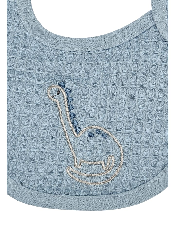 Sterntaler Lätzchen 2er-Pack DINO Rexi in helles blau günstig kaufen onesize