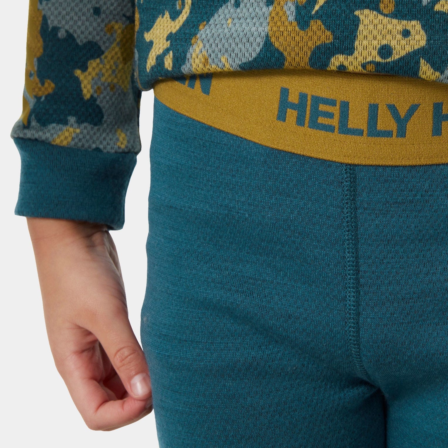 Kids' Graphic LIFA® Merino Wool Base Layer Set