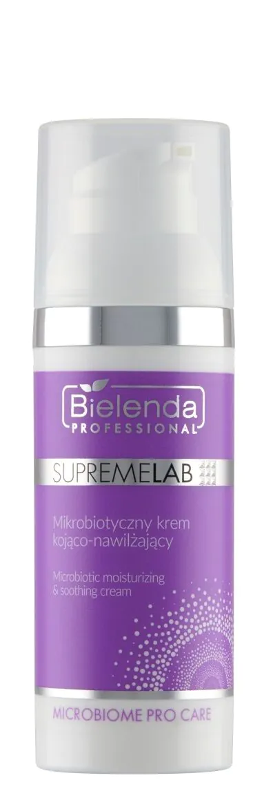 Bielenda Professional Supremelab Microbiome Pro Care mikrobiotska umirujuća i hidratantna krema
