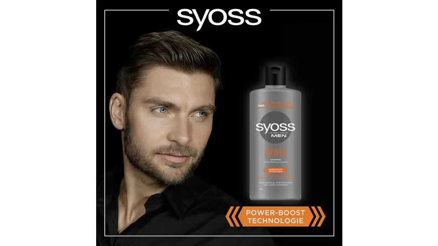 syoss Shampoo Men Power 440 ml 440 ml