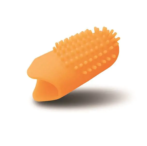 Iko Kids Naturlig Fingertandbørste Orange