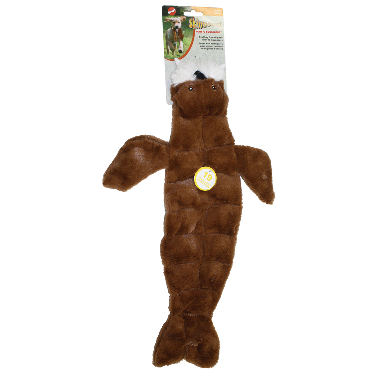 Skinneeez Tons-O-Squeakers Walross Quietschie kaufen bei ZooRoyal