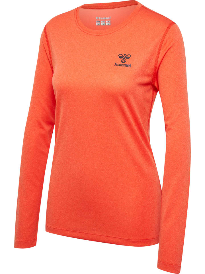 Hummel Hummel T-Shirt Hmlsprint Damen in SPICY ORANGE MELANGE günstig kaufen