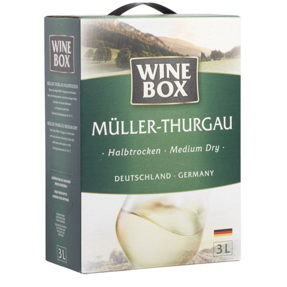 Zimmermann-Graeff Winebox Müller-Thurgau Landwein Bag in Box 3 Liter