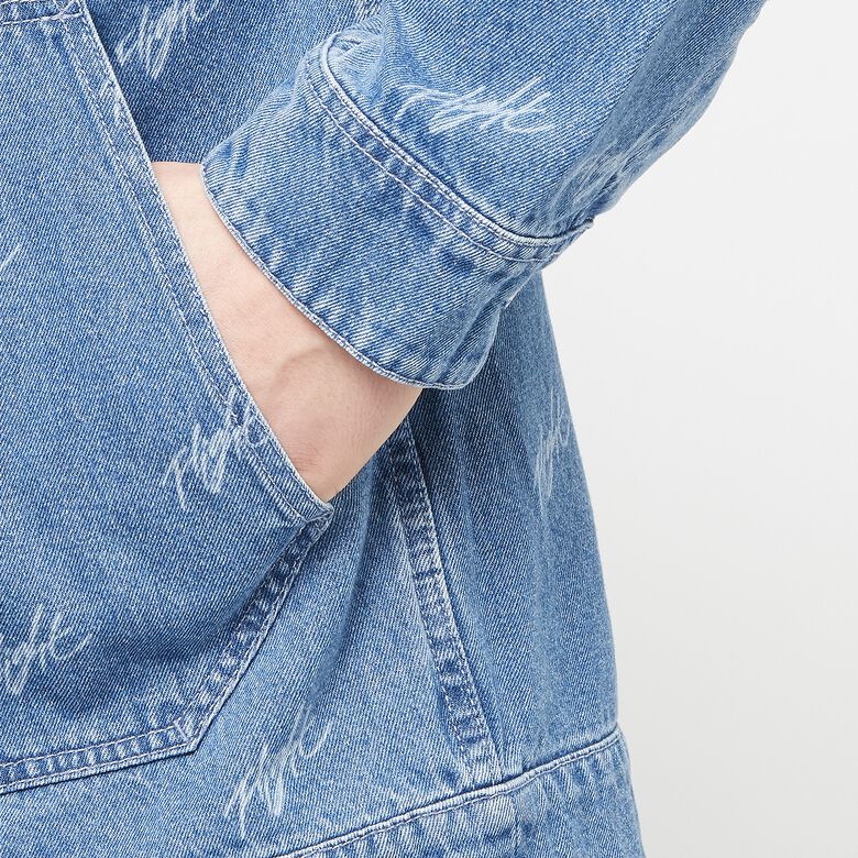 JORDAN Flight Heritage Denim Jacket blue grey
