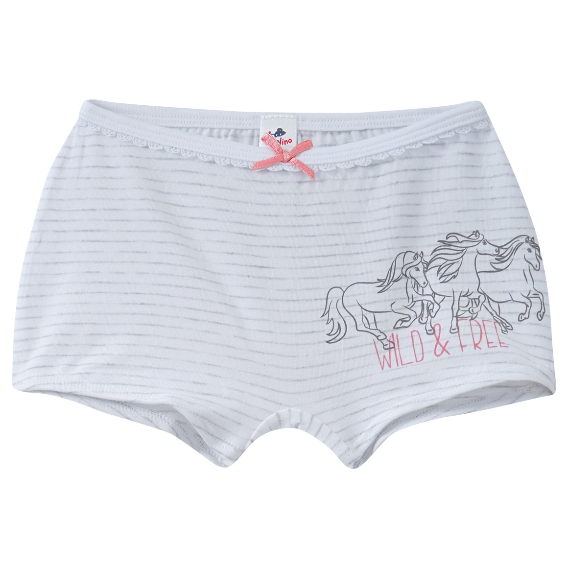 3 Mädchen Pantys mit Pferde-Motiv