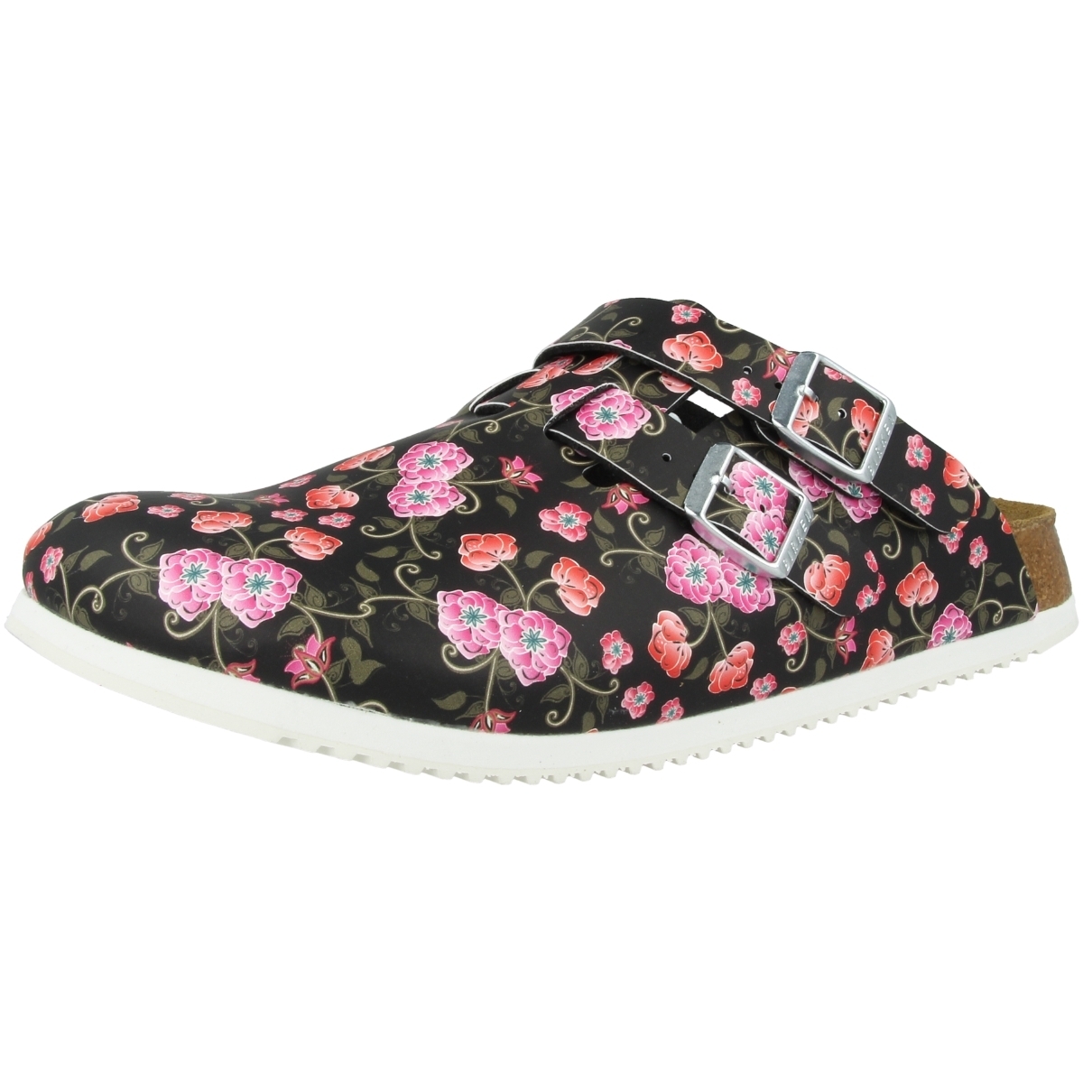 Birkenstock Kay SL Birko-Flor schmal Clogs schwarz