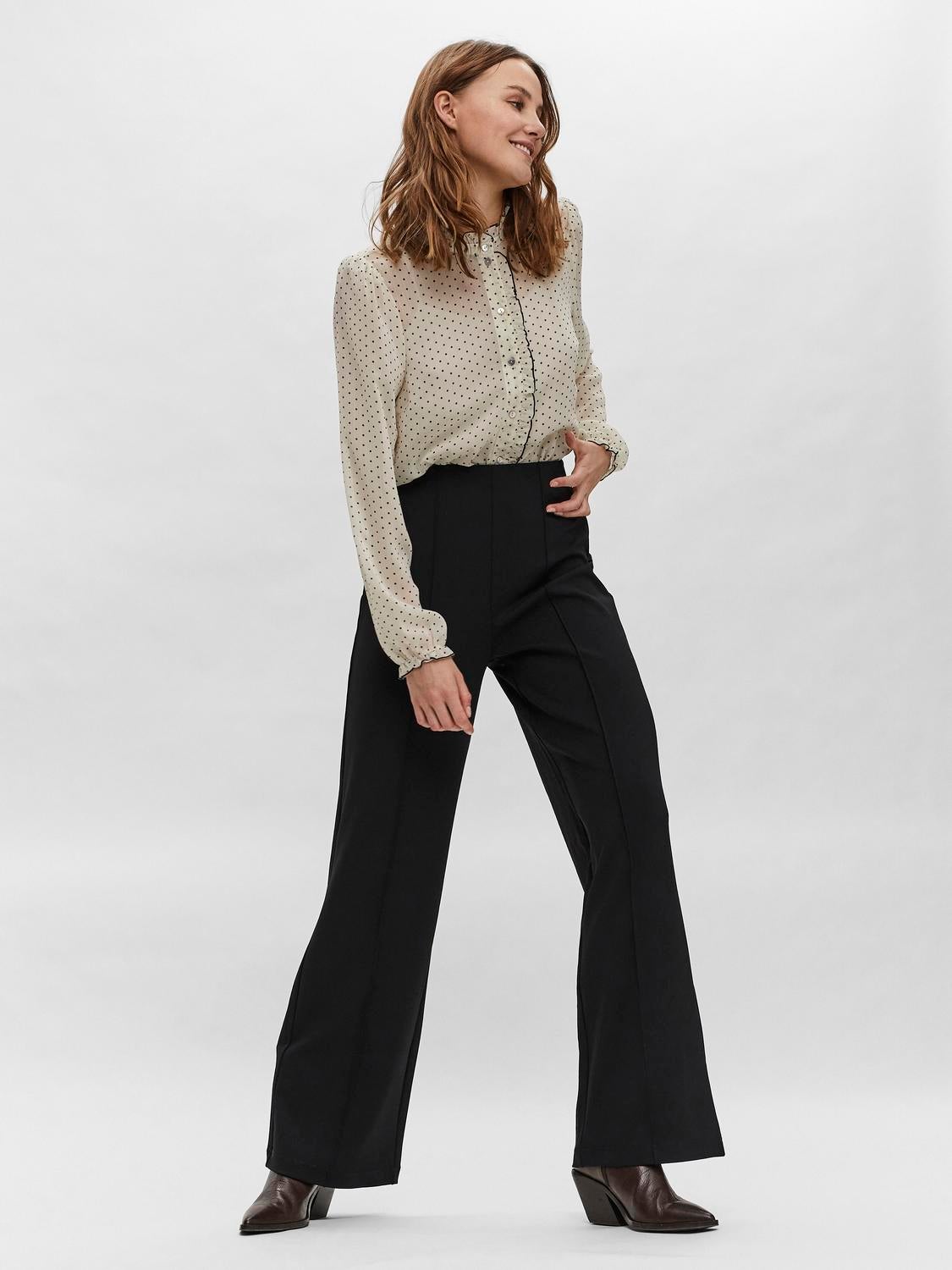 VMBECKY Hohe Taille Hose