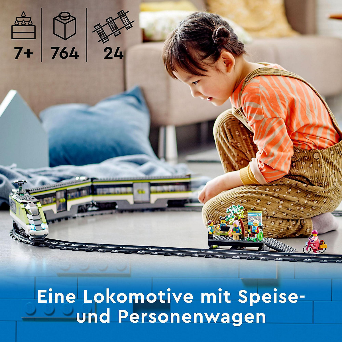 LEGO® City 60337 Personen-Schnellzug