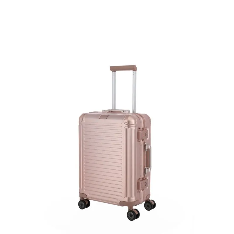 Travelite NEXT Trolley S mit 4 Rollen (55 cm) - Rosé