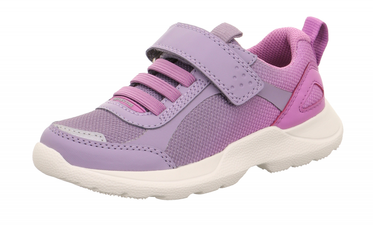 RUSH - Lila Sneaker low mit Klettverschluss