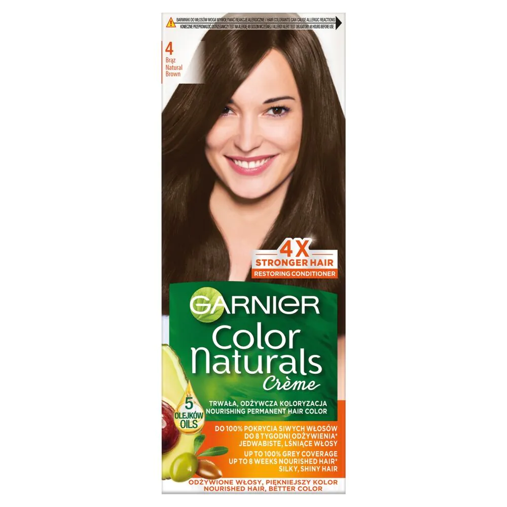 „Color Naturals“ plaukų dažai Nr. 4