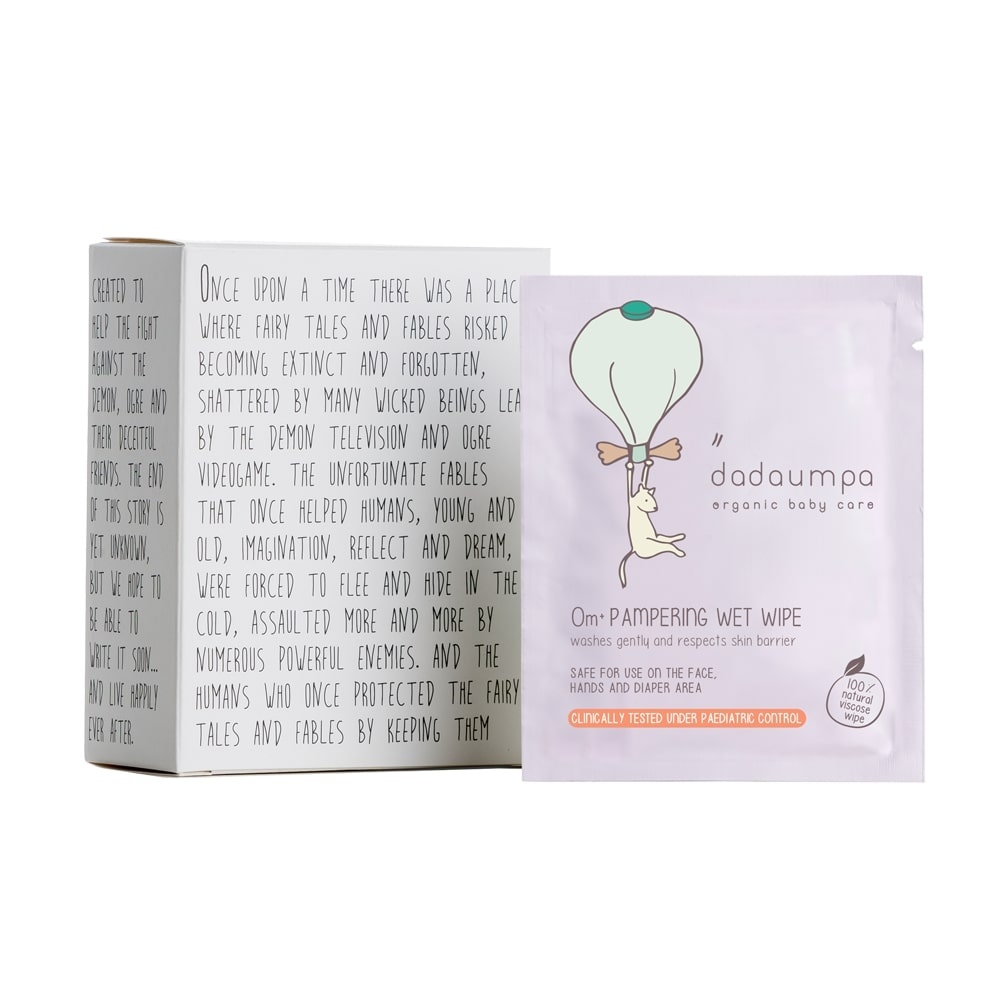 dadaumpa BOITE DE 8 LINGETTES INDIVIDUELLES,  DADAUMPA Boite De Lingettes