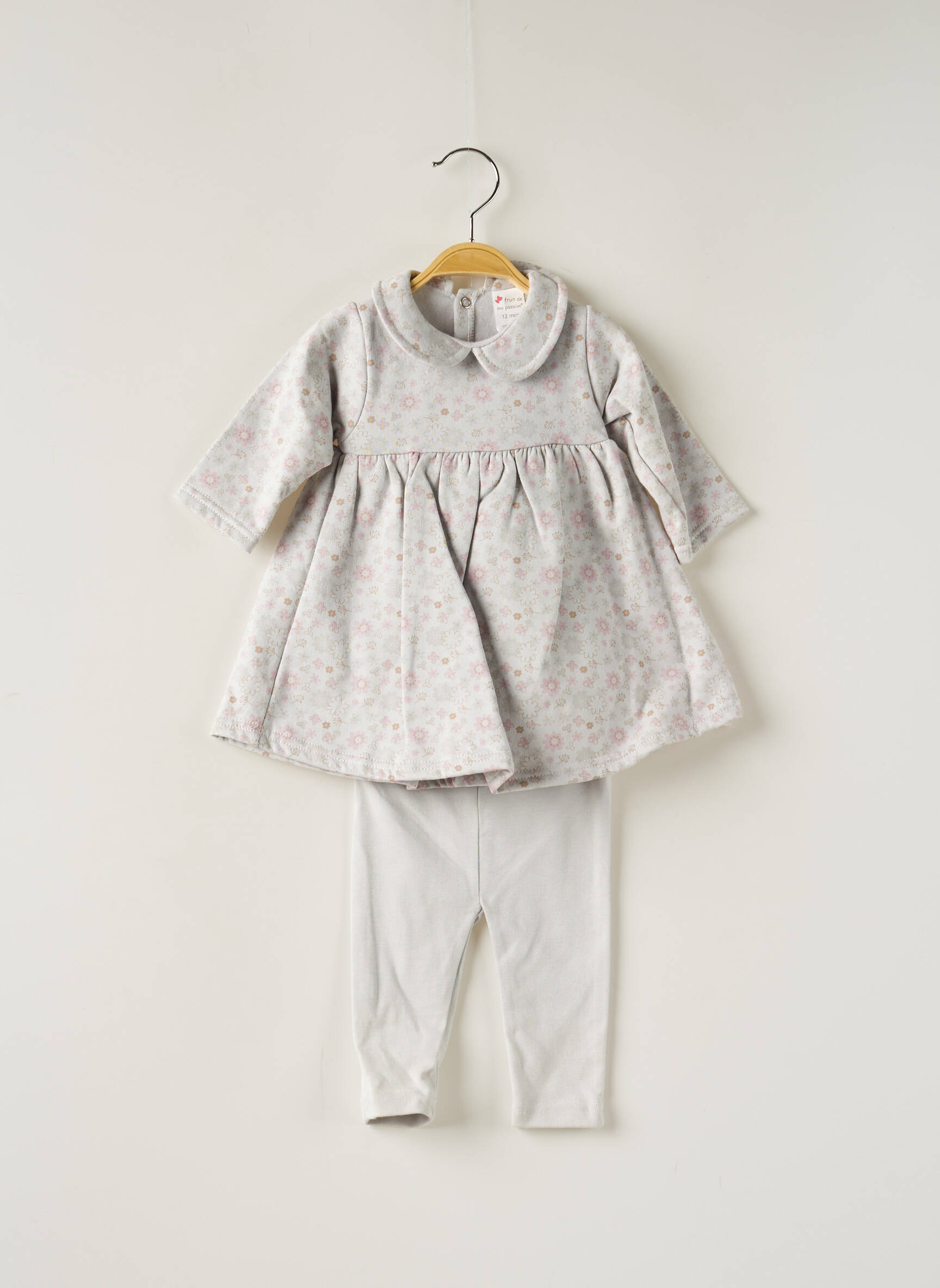 Fruit De Ma Passion Ensembles Pantalon Fille couleur gris