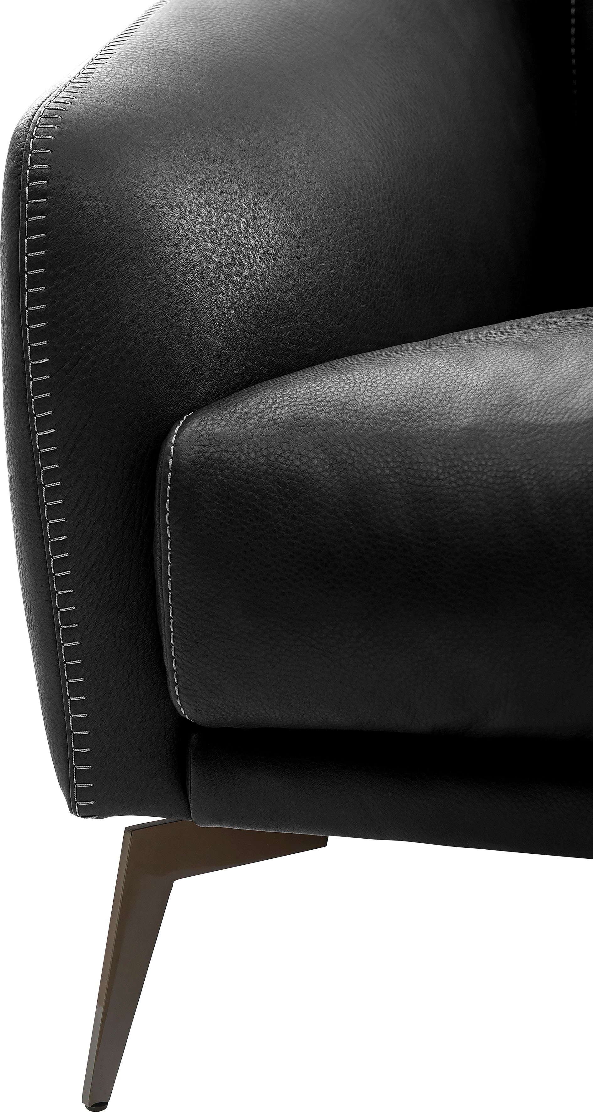 Places of Style Sessel Williston, auch in Echtleder, stabiles Untergestell