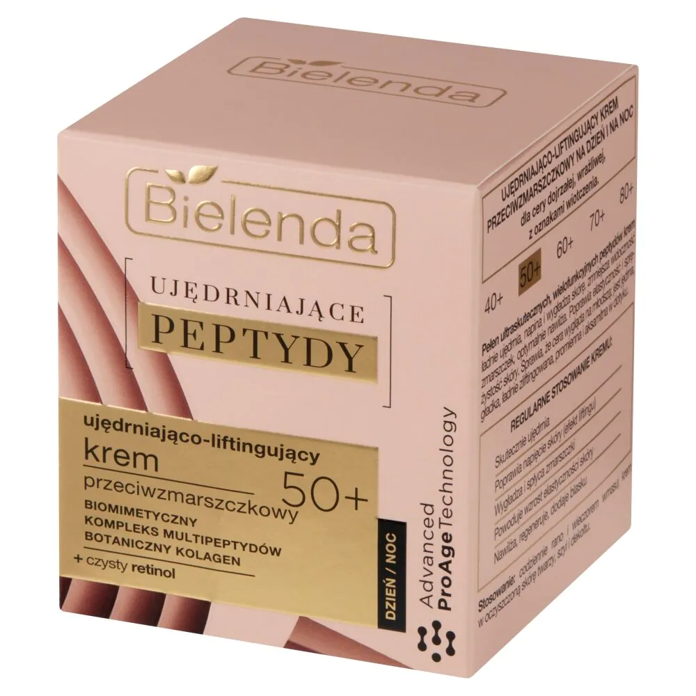 Bielenda Firming Peptides Verstevigende en Liftende Anti-Rimpelcrème 50+ Dag/Nacht