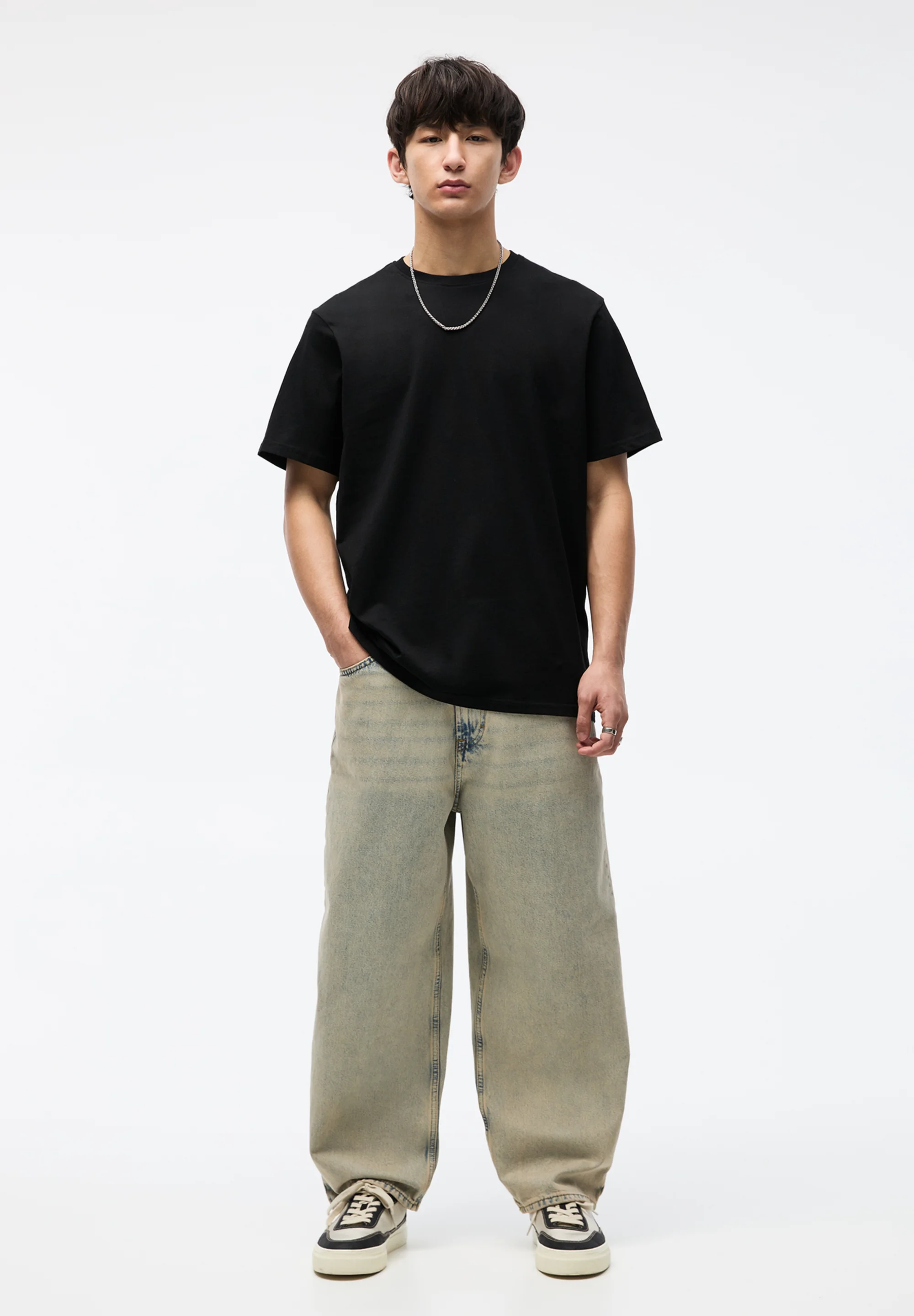 PULL&BEAR PACK DE 3 - Camiseta básica