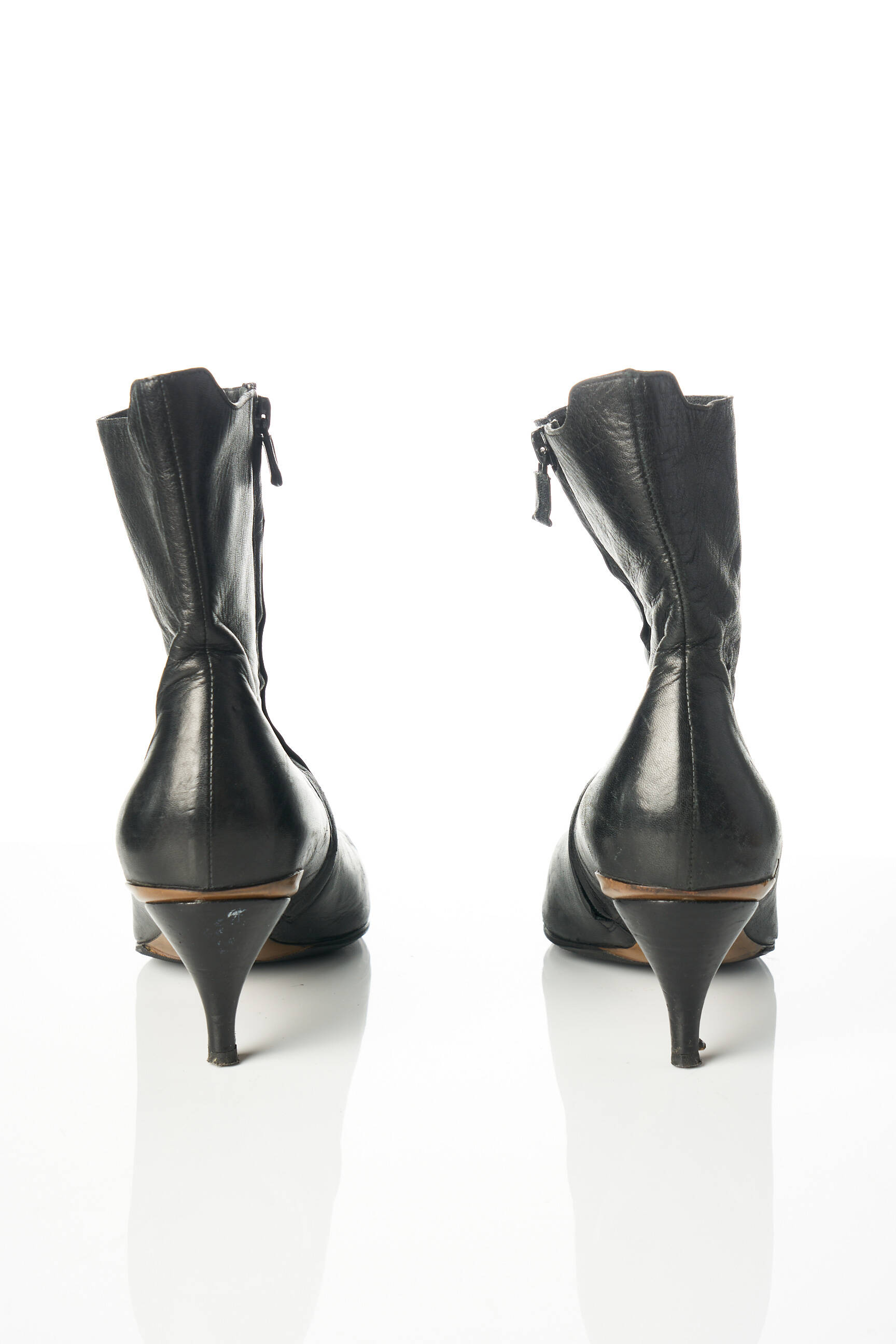 Costume National Bottines Femme couleur noir