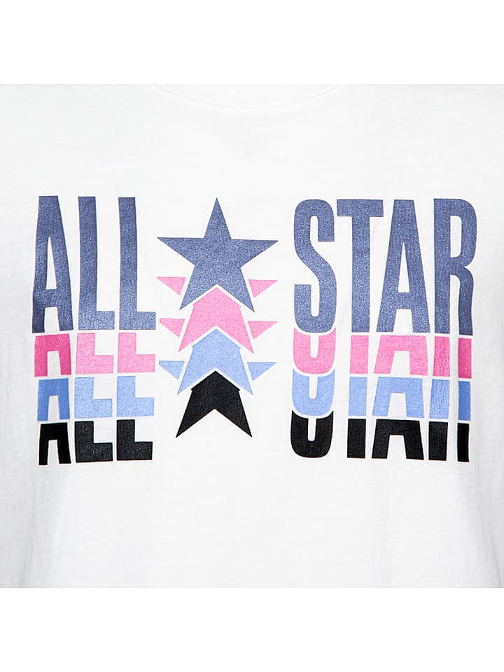 Converse Shirt in Weiß (10-12 Jahre) eher ab Gr. 140 günstig kaufen 128-140