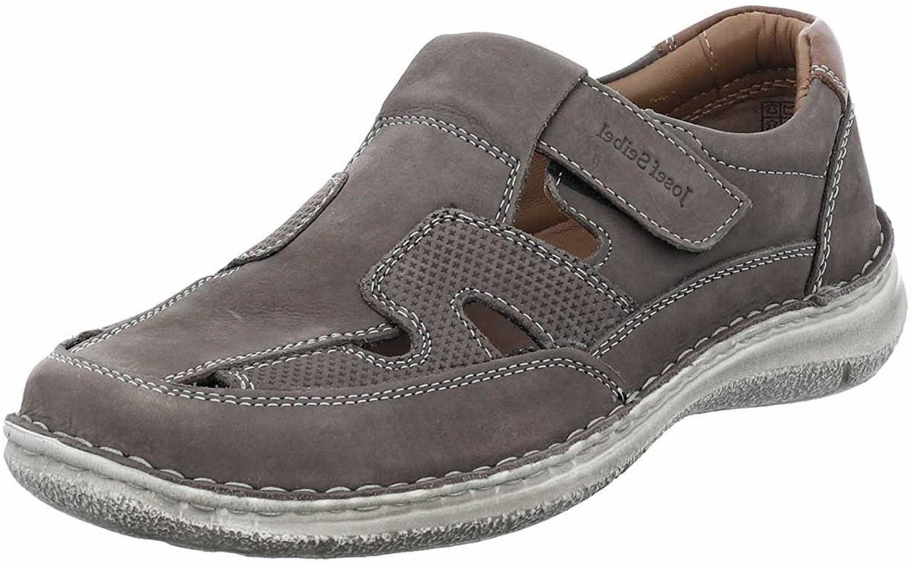 JOSEF SEIBEL Sportliche Slipper grau ANVERS 81
