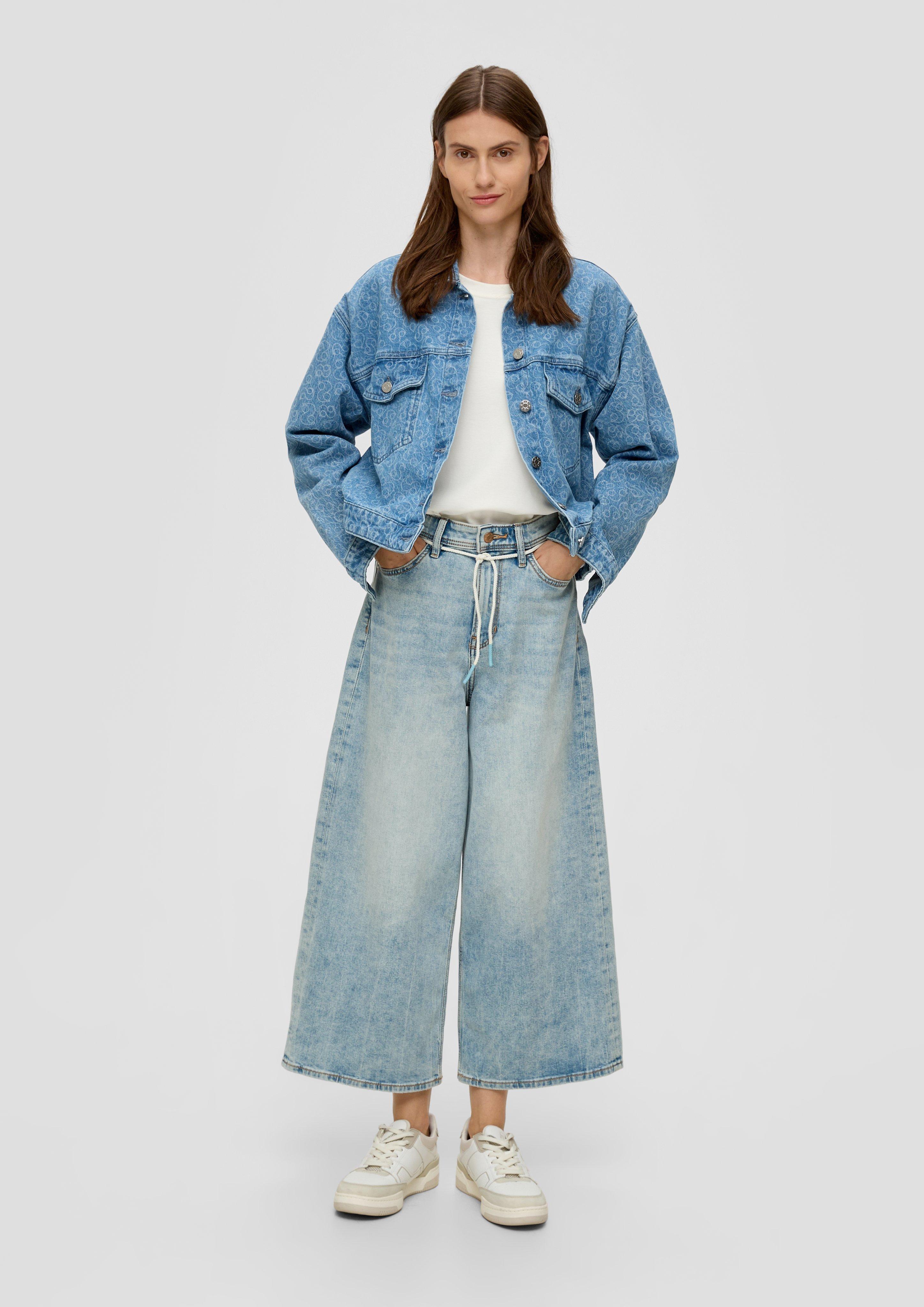 Jeans-Culotte Suri / Regular Fit / High Rise / Wide Leg  2137966-54Z3