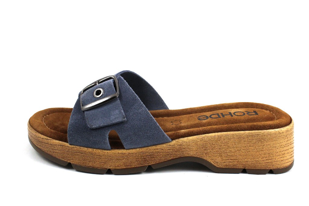 ROHDE Komfort Sandalen blau