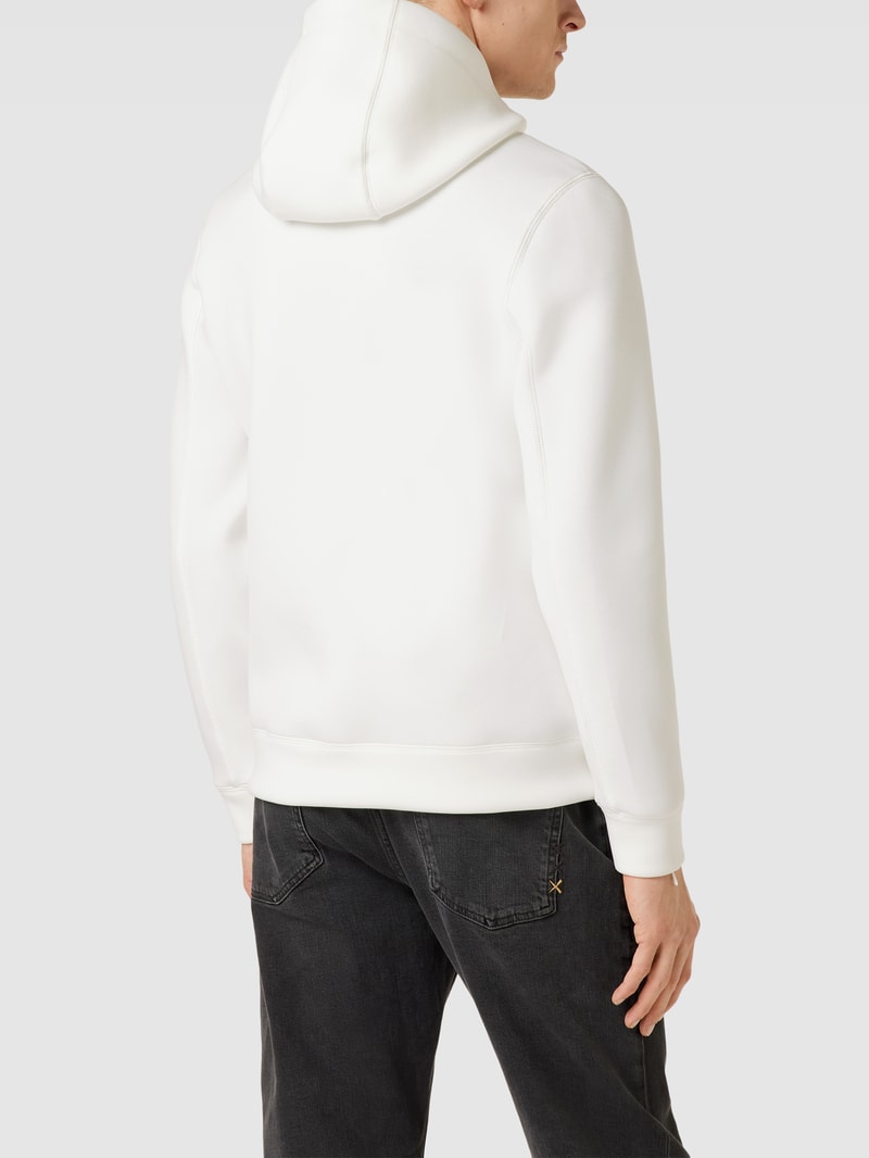 Sweatjacke mit Kapuze Modell 'COOPER' in offwhite