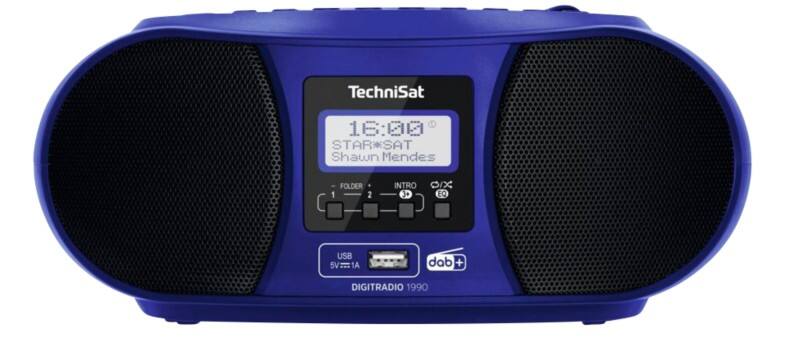 TechniSat Boombox  Blau