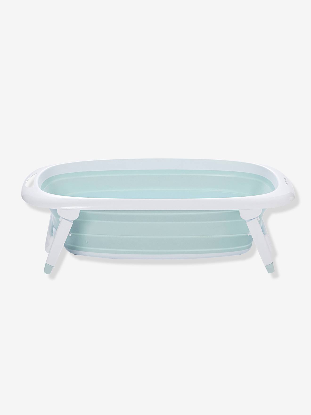 Vertbaudet Faltbare Baby Badewanne EASY TUB - aqua/weiß