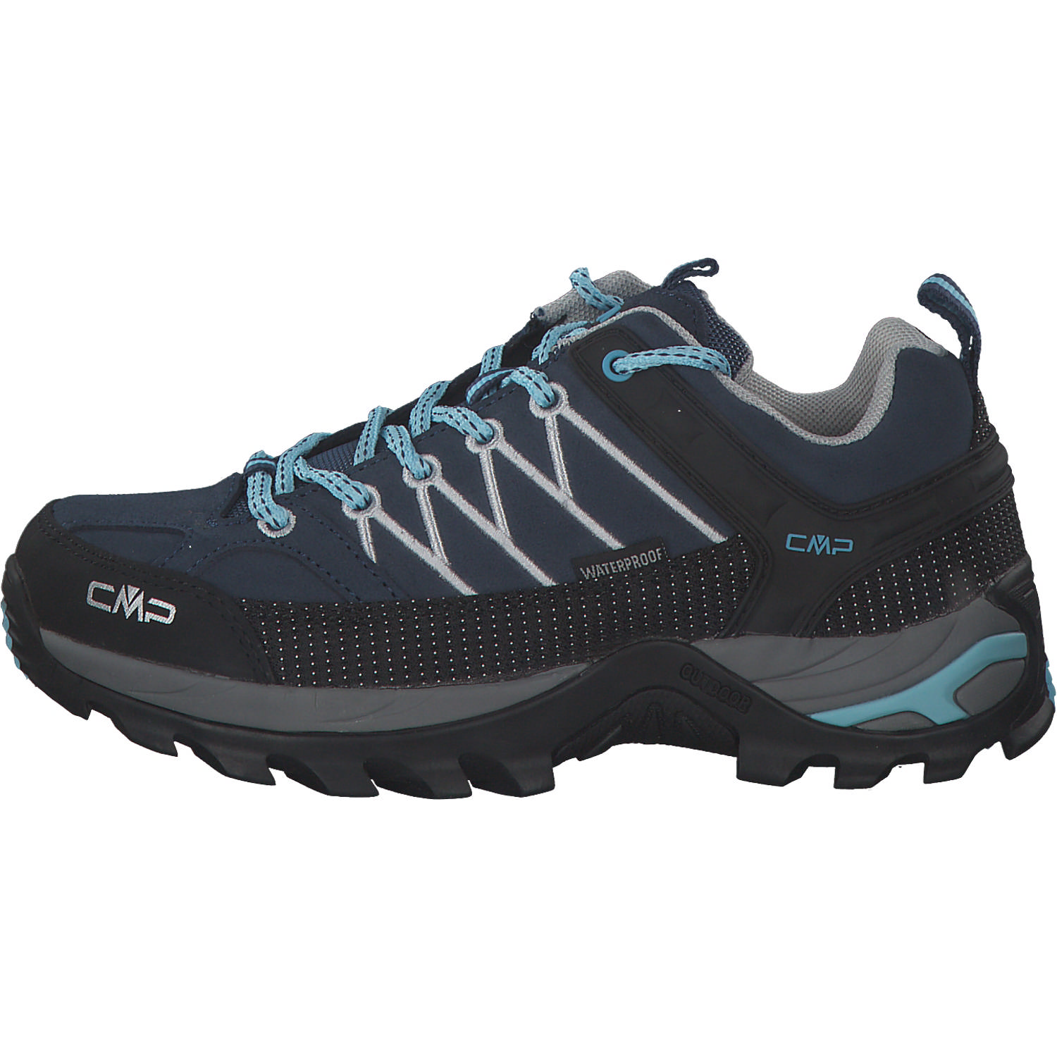 CMP Rigel Low 3Q13246, Trekkingschuhe, Damen, blue stone