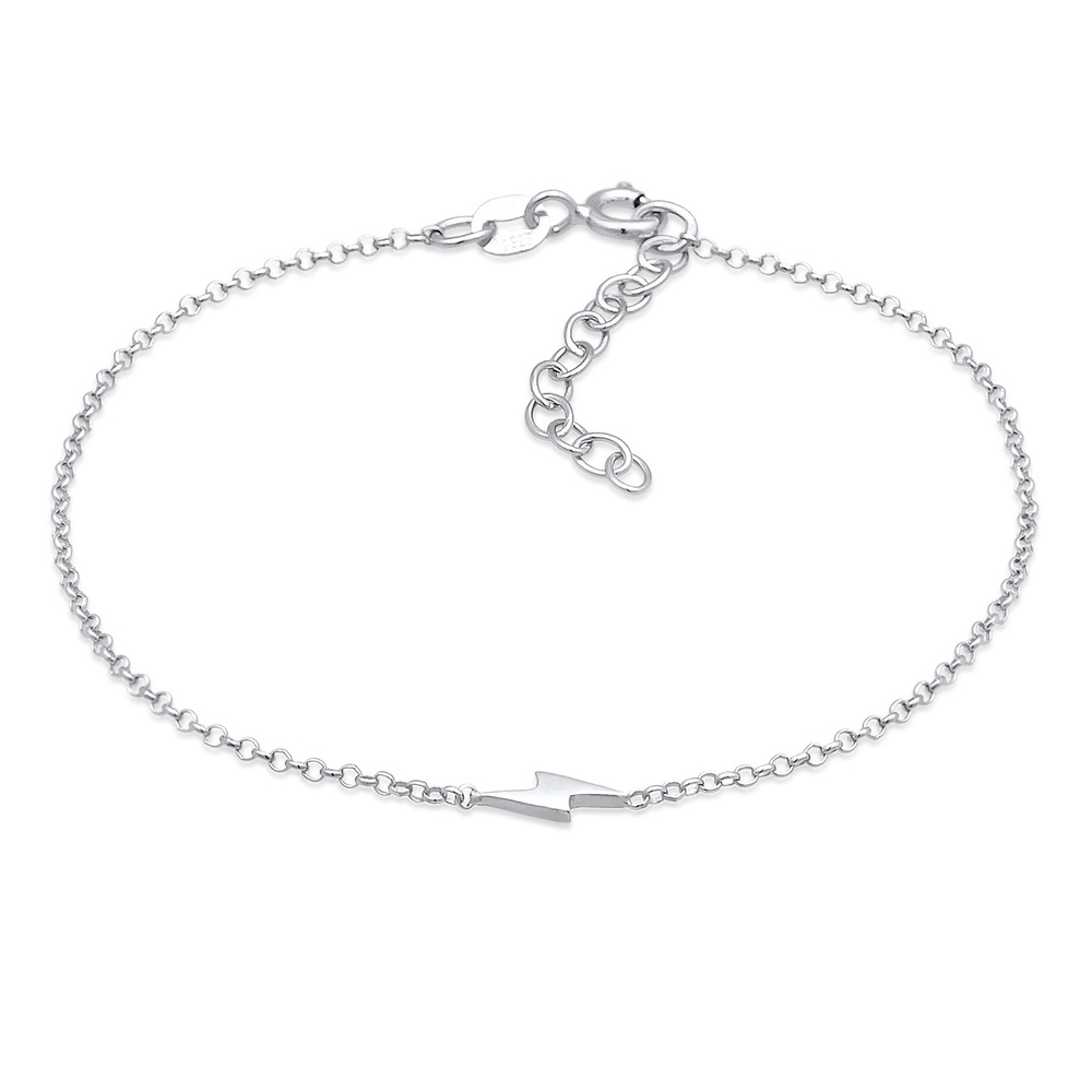 Elli Elli Bracelet Femmes pendentif foudre basique en argent sterling 925 Bracelet