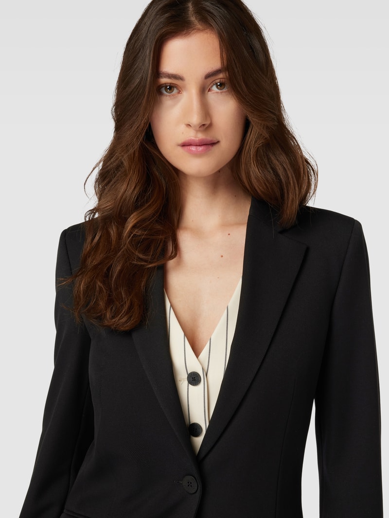 Blazer mit Pattentaschen Modell 'ATANA' in schwarz