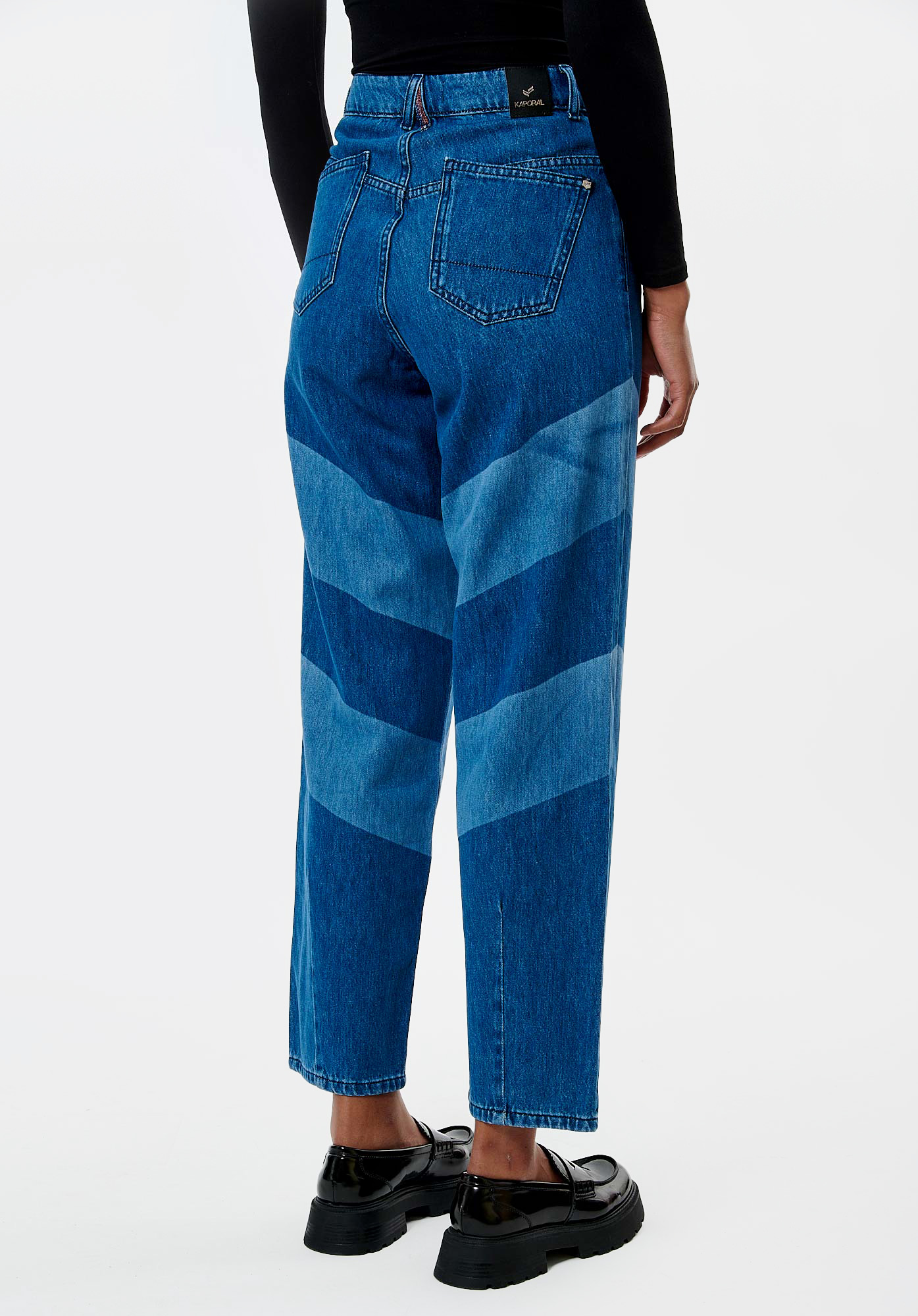 DUDE   Jean loose femme 100% coton