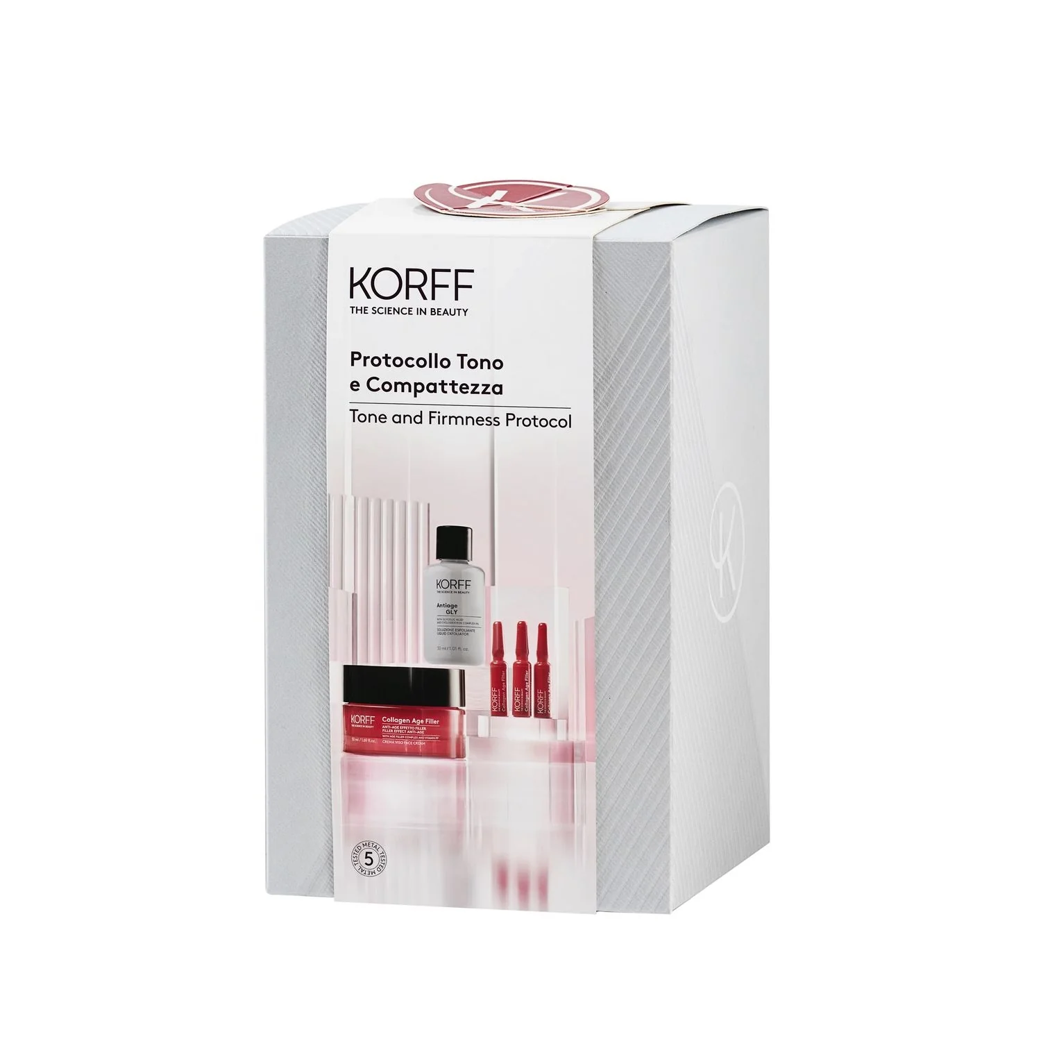 Collagen Age Filler Tone and Fixture Protocol Set - Set protiv bora