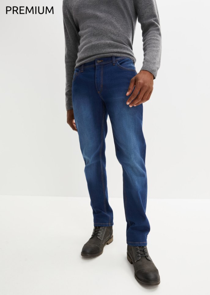 Essential Regular Fit Stretch-Jeans, Straight