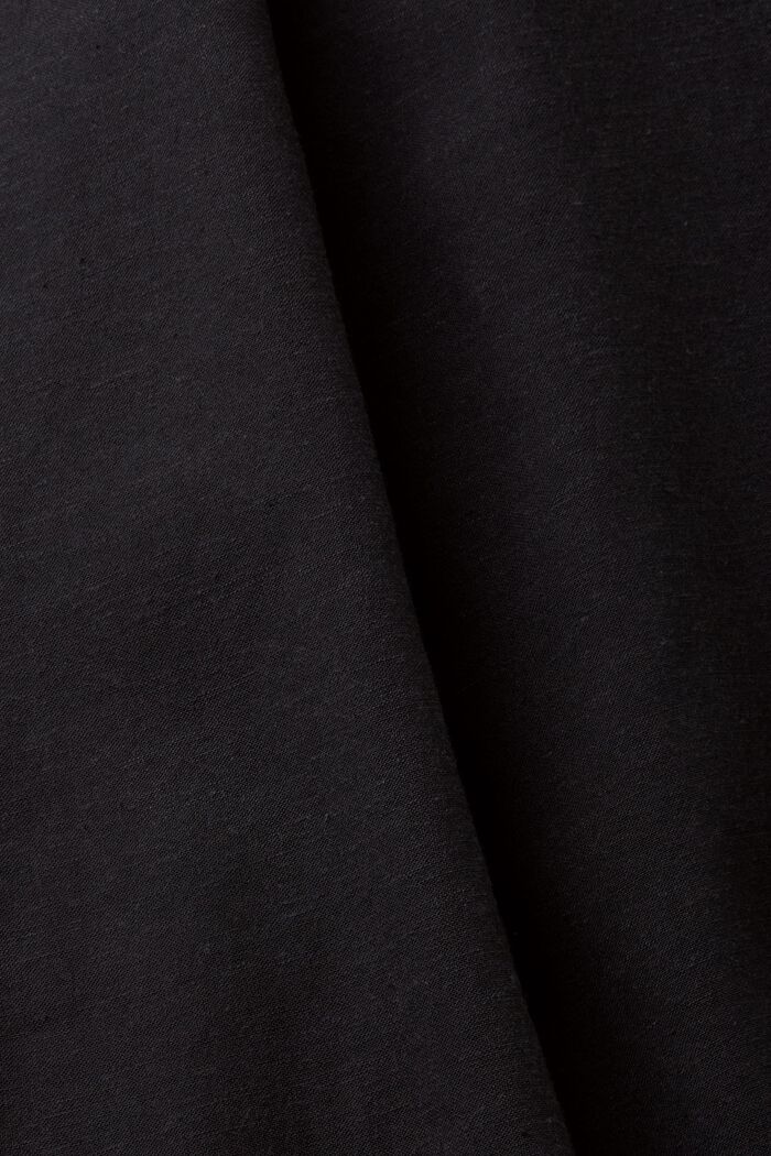 Blusenkleid mit Leinen