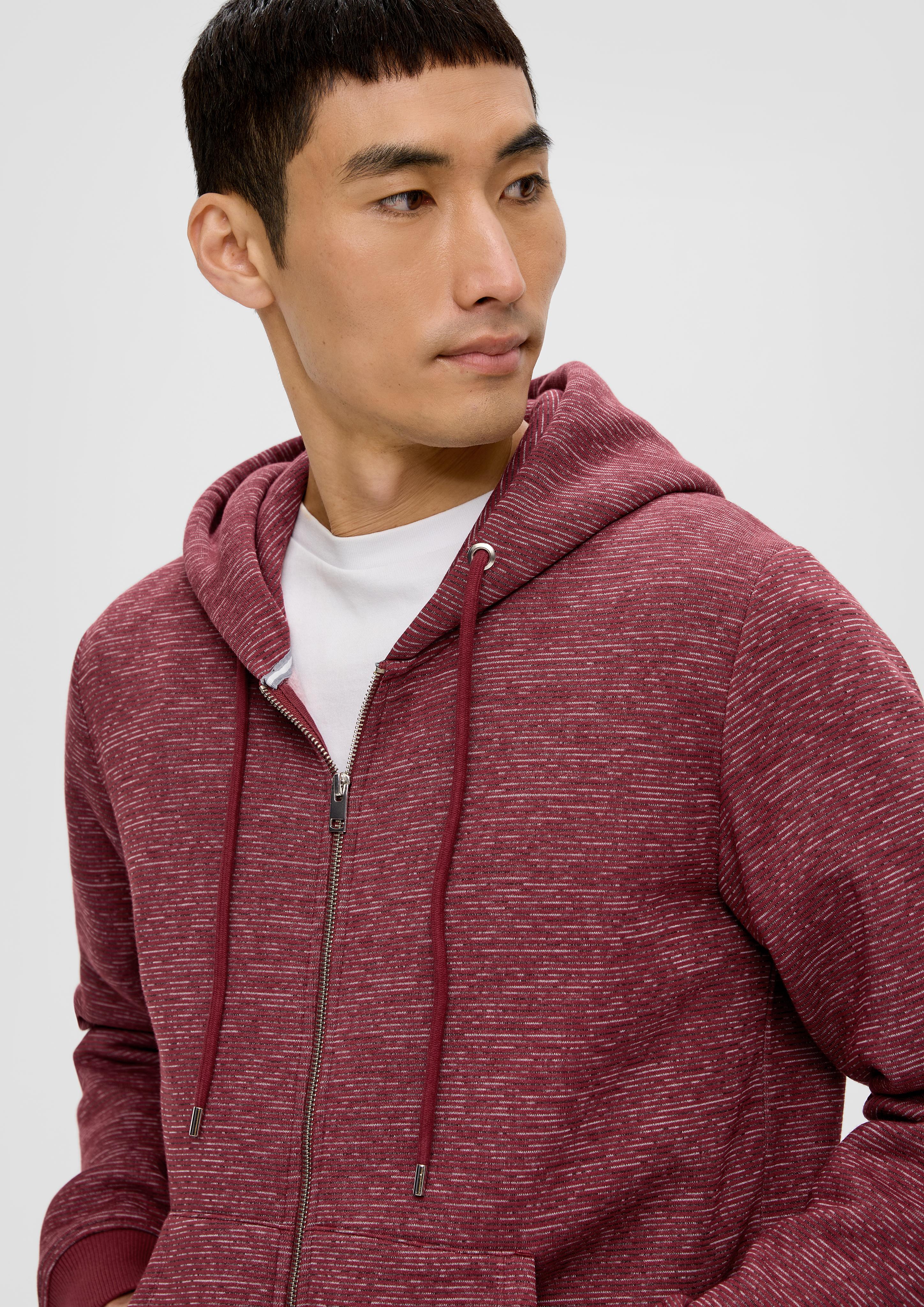 Weiche Sweatjacke aus Baumwollmix  2138686-39D1
